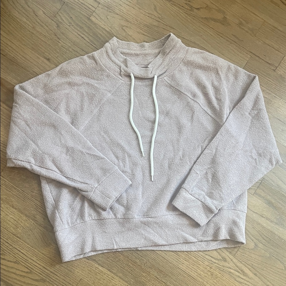 Varley Women's Cowl Neck Sweater - Light Pink